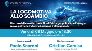 SAVE THE DATE – ASSEMBLEA ANNUALE CONFAPI PADOVA - 8 MAGGIO ORE 18.30