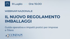 CONAI, VARIAZIONI NEI CONTRIBUTI E WEBINAR SUL NUOVO REGOLAMENTO IMBALLAGGI