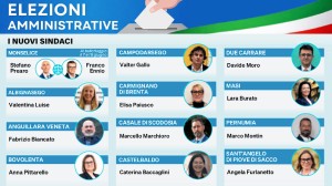 AMMINISTRATIVE, NOVE COMUNI AL CENTRODESTRA. CENTROSINISTRA PREMIATO SOLO A DUE CARRARE E ANGUILLARA