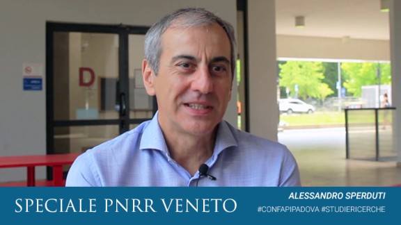 ALESSANDRO SPERDUTI SPECIALE PNRR VENETO