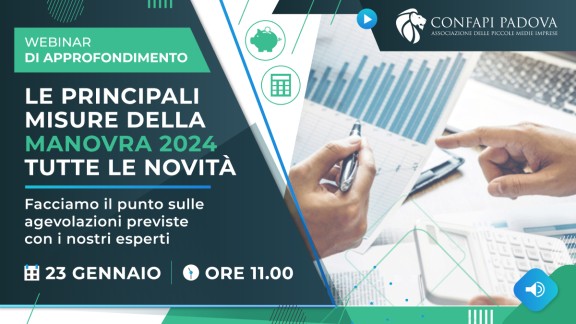 webinar manovra 2024 CONFAPI PADOVA