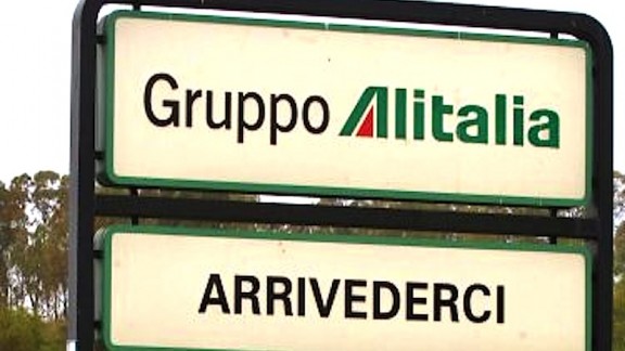 Alitalia arrivederci